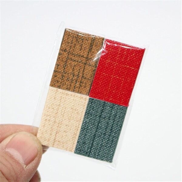 libri in miniatura 1:12 per case delle bambole, 4 pezzi decorativi antichi realistici