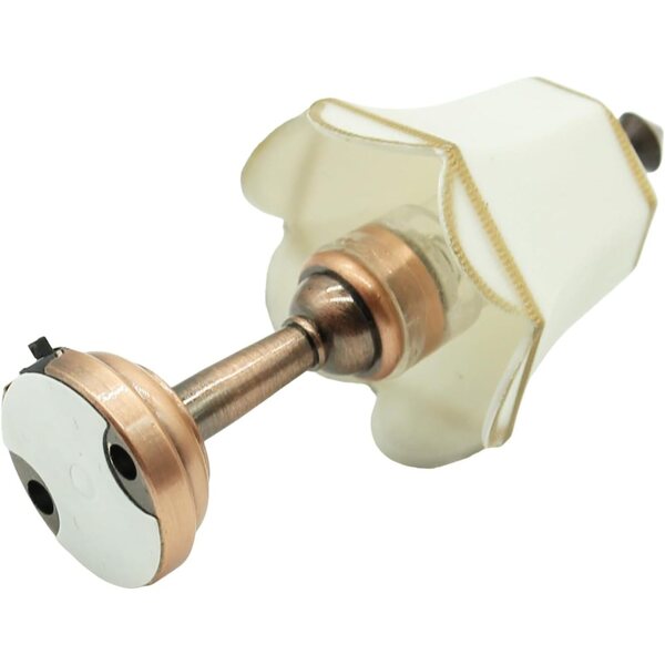 Miniatur-Tischlampe 1:12 für Puppenhäuser mit Retro-Design und LED