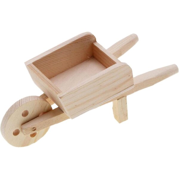 Miniatur-Holzmöbel für Haus und Garten, realistische Dekoration 11x5 cm