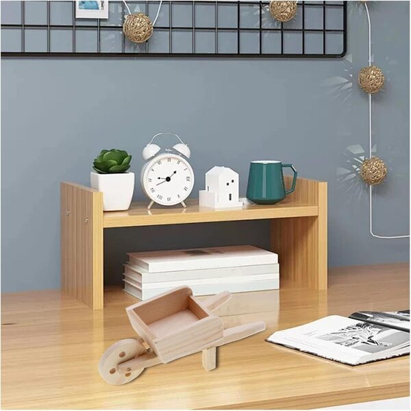 Miniatura mobili in legno per casa e giardino, decorazione realistica 11x5 cm