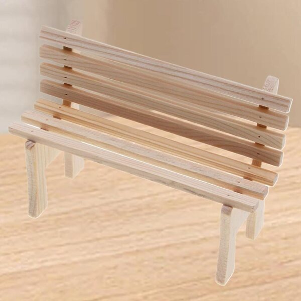 Miniature mobili in legno per casa delle bambole, carrello decorativo realistico