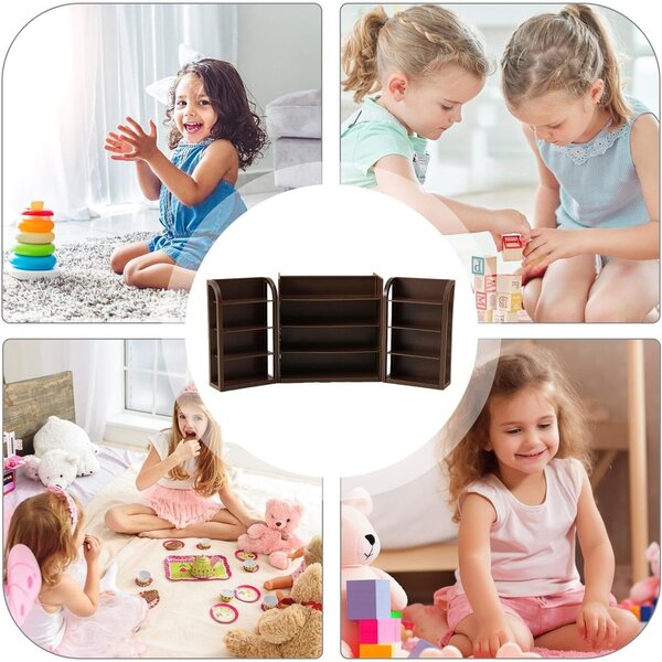 Mini-Supermarkt-Miniaturgeschenk für Puppenhaus und kreatives Spielen