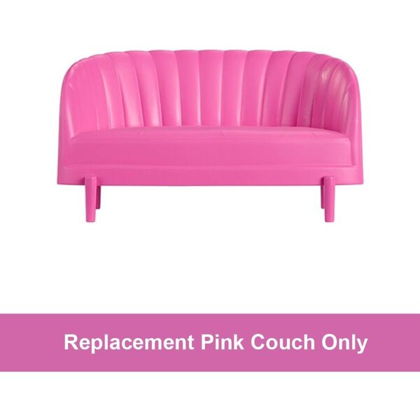 Couch Rosa di Ricambio per Barbie Dreamhouse HMX10 - Originale e Perfetta