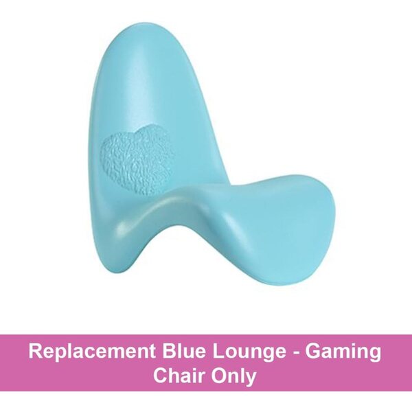 Blauer Ersatz-Gaming-Stuhl für Barbie Dreamhouse HMX10 – Lounge im Originalstil