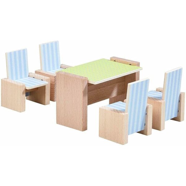 HABA Little Friends Set Mobili Miniatura per Casa delle Bambole - Sala da Pranzo 2018