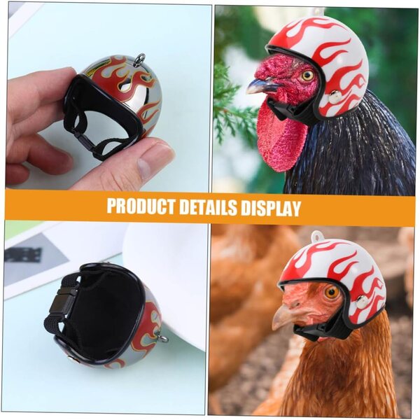 Set 2 Mini Cappelli per Hennen e Piccoli Animali – Accessori Divertenti e Sicuri