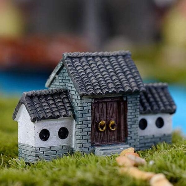 Casa Miniatura Fata in Resina Onsinic per Decorazioni Giardino e Casa Bambole