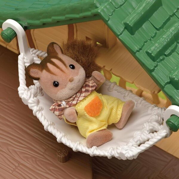 Sylvanian Families Baumhaus e Casa al Lago - Set Gioco con Scivolo, Altalena e Accessori