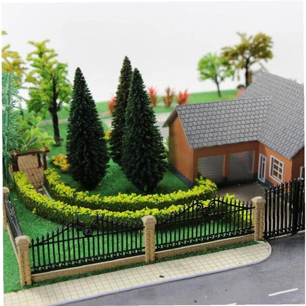 Tappeto Prato Sintetico 50x50cm per Modellismo, Decorazioni e Giardinaggio Miniature