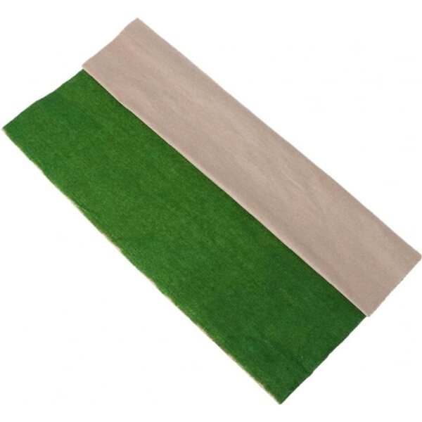 Tappeto Prato Sintetico 50x50cm per Modellismo, Decorazioni e Giardinaggio Miniature