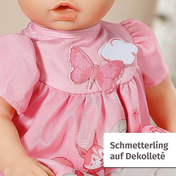 Baby Annabell Vestito Rosa con Stampa Scoiattolo 43 cm - Abito Estivo per Bambole