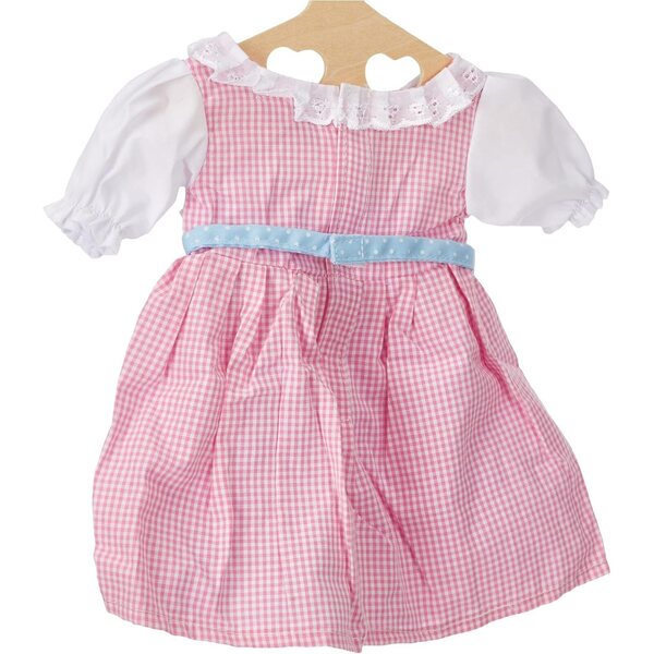 Heless Dirndl per Bambole 35-45 cm - Vestito Tradizionale Bavarese con Dettagli Ricamati