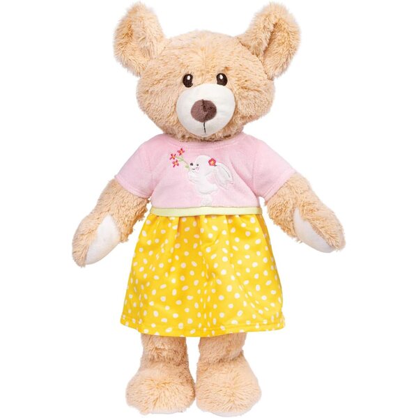 Heless Bunny Lou - Vestito per bambole 28-35 cm con applicazione coniglio e chiusura a strappo
