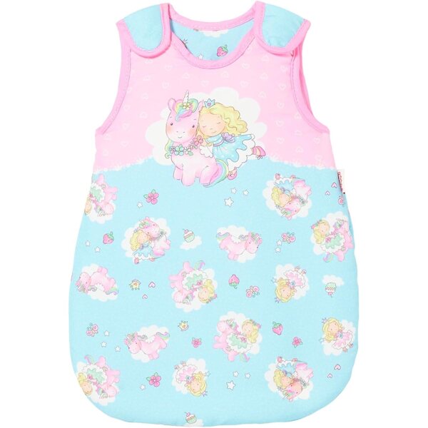 Sacco nanna Heless per bambole unicorno Emil e fata Emma 28-35 cm, morbido e pratico