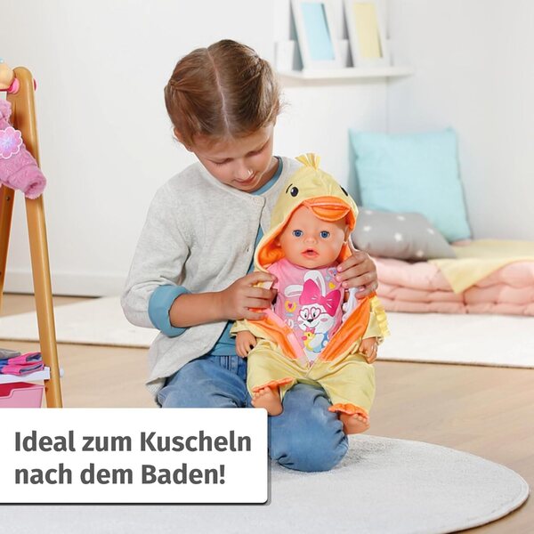 BABY born Entenanzug 43 cm - Morbido e Cuccioloso Onesie per Bambole