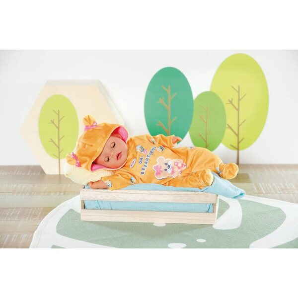 BABY Born Little Bär Onesie 36 cm - Tutina morbida con orecchie da orso per bambole