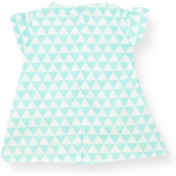 Kleid für Heless Daisy Puppen 35-45 cm mit Blumenmuster und leuchtenden Farben