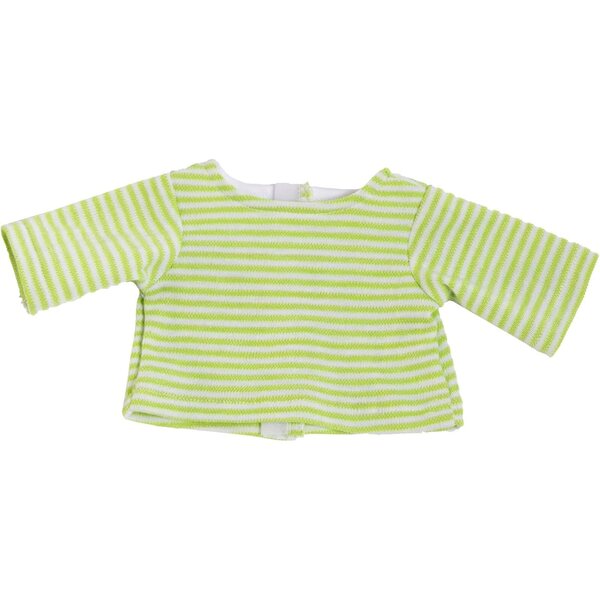 Heless Bunny Lou set di vestiti per bambole, salopette e maglietta a righe per bambole 28-35 cm