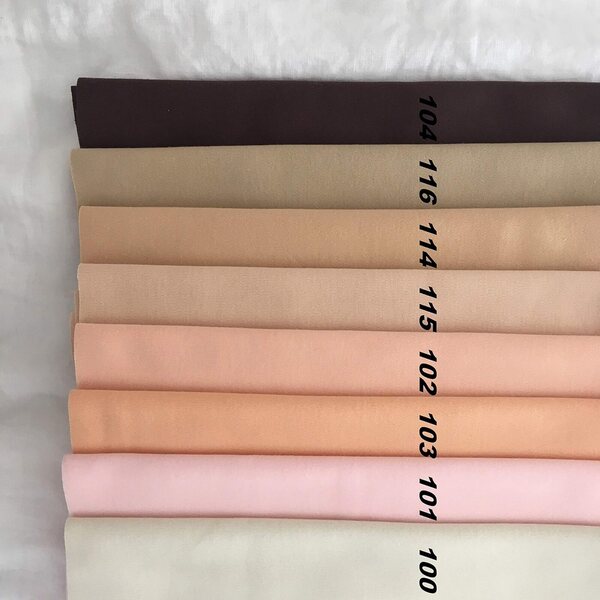 Bambolejersey De Witte Engel per Bambole 25x80 cm Colore Pelle Calda Lachs 102