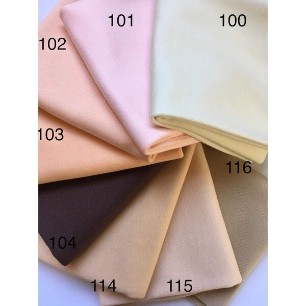 Bambolejersey De Witte Engel per Bambole 25x80 cm Colore Pelle Calda Lachs 102