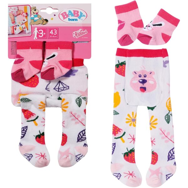 BABY Born Socken- und Strumpfhosen-Set für 43-cm-Puppen – Zapf Creation Puppenzubehör