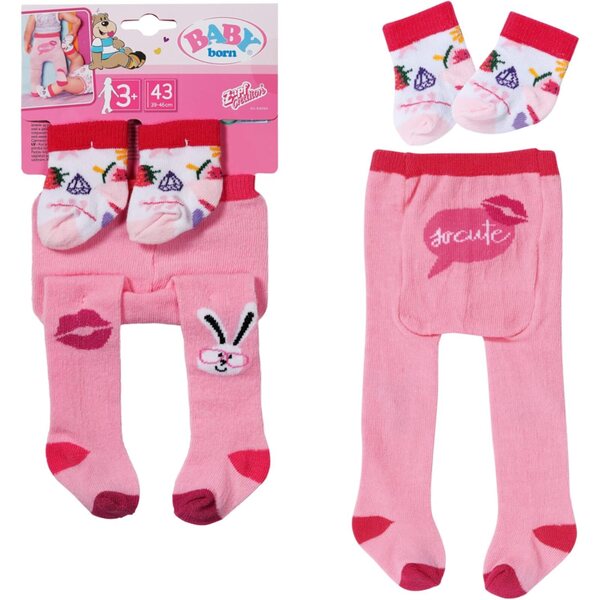 BABY Born Socken- und Strumpfhosen-Set für 43-cm-Puppen – Zapf Creation Puppenzubehör