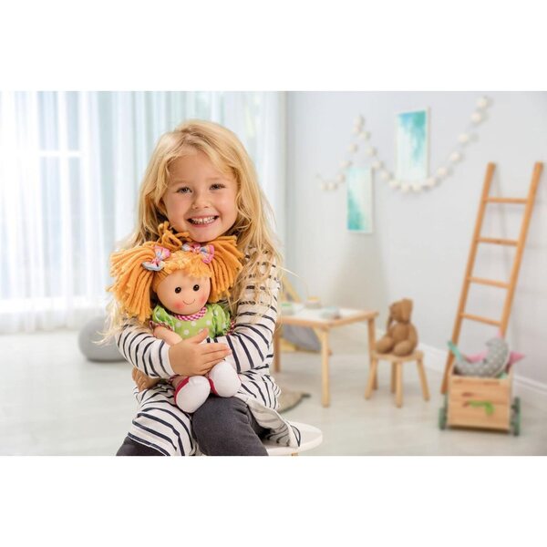 Heless Set Abbigliamento Puppa 28-35 cm con vestitino sospeso e Leggings Colorati