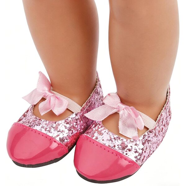 Bekleidungsset für Puppen 35-43 cm, 6-teilig mit Oberteil, Rock und Accessoires