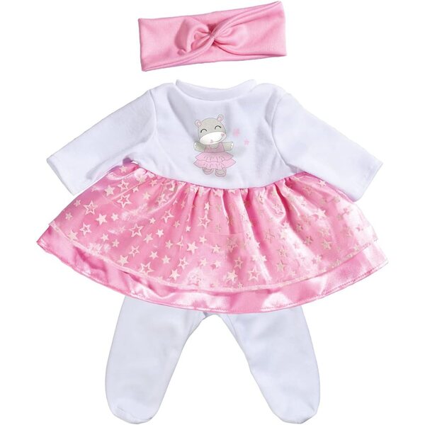 Set stella glitterata Simba Laura per bambole 38 cm: vestito, fascia per capelli e collant