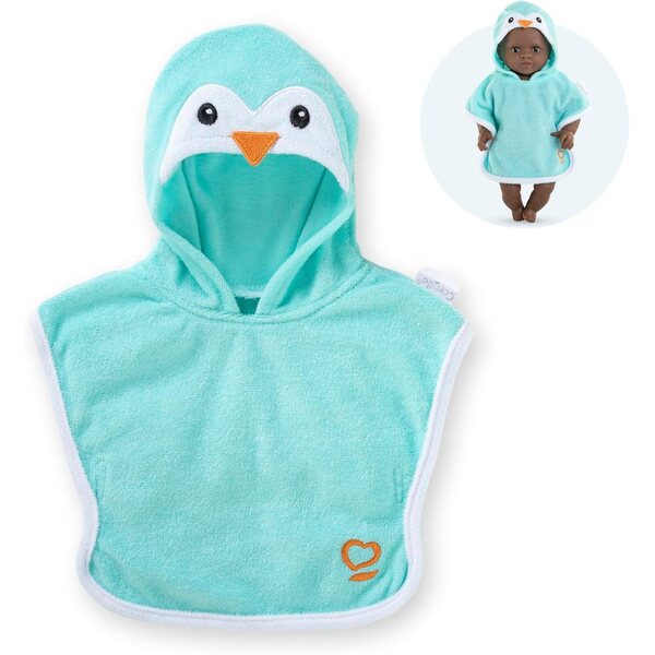 Accappatoio Pinguino Corolle Mon Premier per Bambole 30cm, dai 18 Mesi