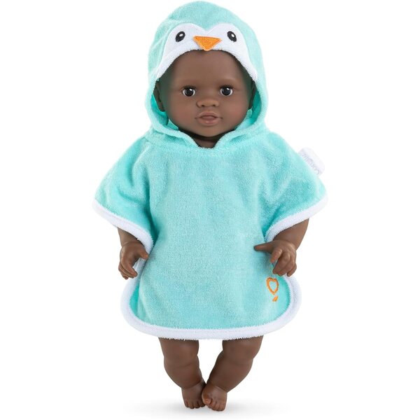 Accappatoio Pinguino Corolle Mon Premier per Bambole 30cm, dai 18 Mesi