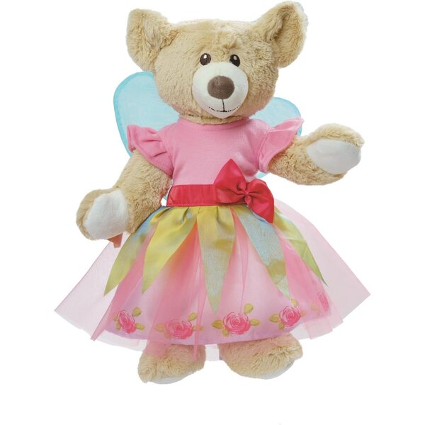 Heless Prinzessin Lillifee Vestito per Bambole 28-35 cm con Ali e Fiocco Rosa