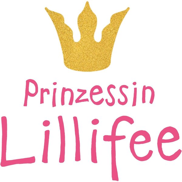 Heless Prinzessin Lillifee Vestito per Bambole 28-35 cm con Ali e Fiocco Rosa