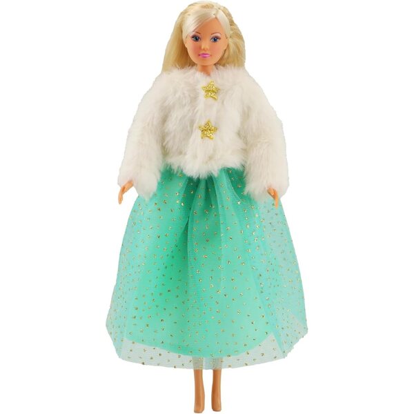 Heless Time2Shine Yuki: giacca di peluche e tullerock per Pupazzi Moda 29 cm