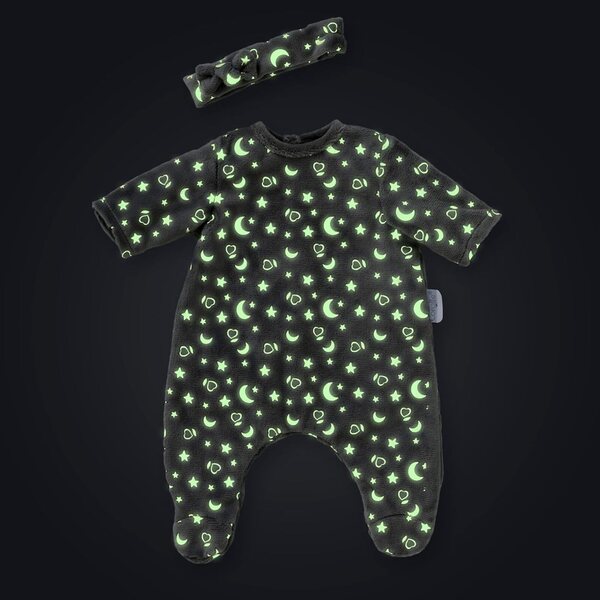 Corolle Pigiama per Bambole 30 cm con Fascia Luminescente Notturna - 18 Mesi+