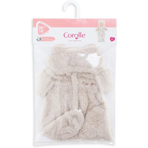 Corolle Schneeanzug Teddy per Pupazzi 36cm, morbido e facile da indossare, 2+ anni