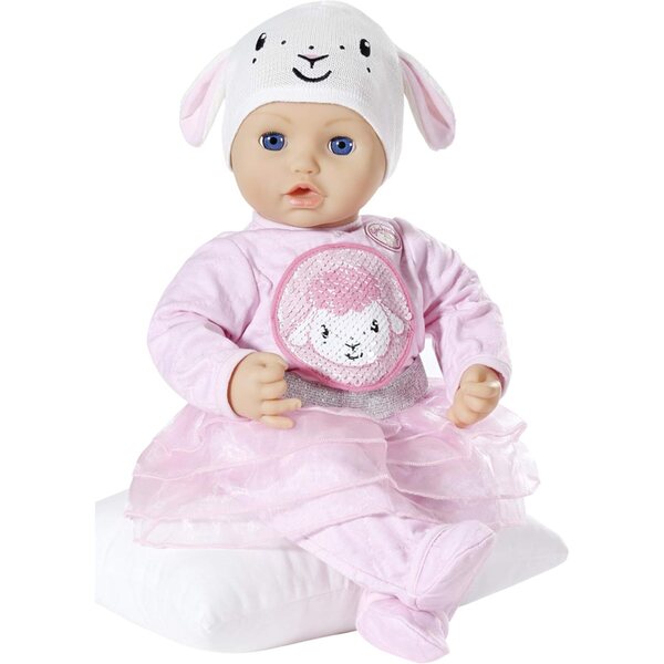 Baby Annabell Deluxe Glitter Set 43 cm: Strampler, berretto e Gonna con Paillettes