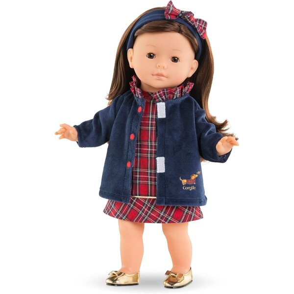Mantello ma Corolle per bambole 36 cm, morbido e alla moda, ideale dai 3 anni