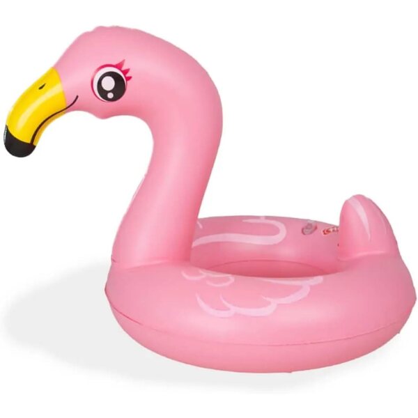 Schwimmring Flamingo Ella per Bambole 35-45 cm - Gioco d'Acqua Sicuro e Divertente