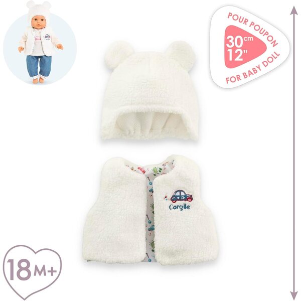 Corolle Winter-Set per bambole 30 cm - Completo caldo per weekend a Parigi
