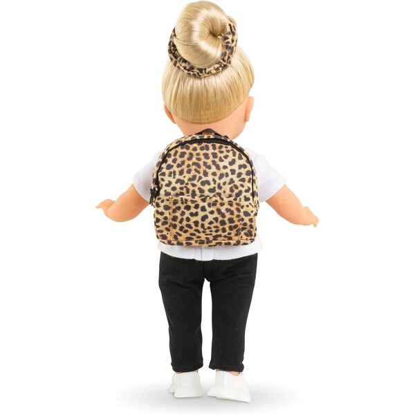 Leoparden-Rucksack für Ma Corolle 36 cm Puppe, Modeaccessoire für Kinder ab 3 Jahren