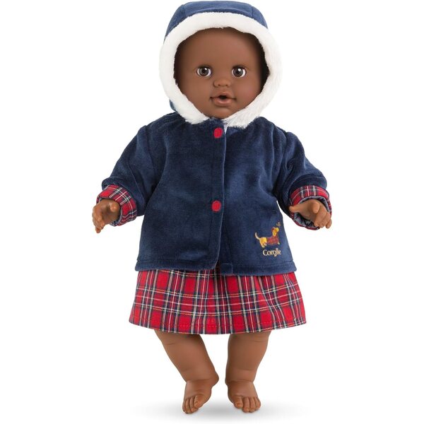 Corolle Mon Grand Poupon Mantel per Bambole 36 cm, Ideale da 2 Anni