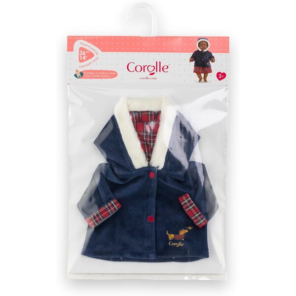 Corolle Mon Grand Poupon Mantel per Bambole 36 cm, Ideale da 2 Anni