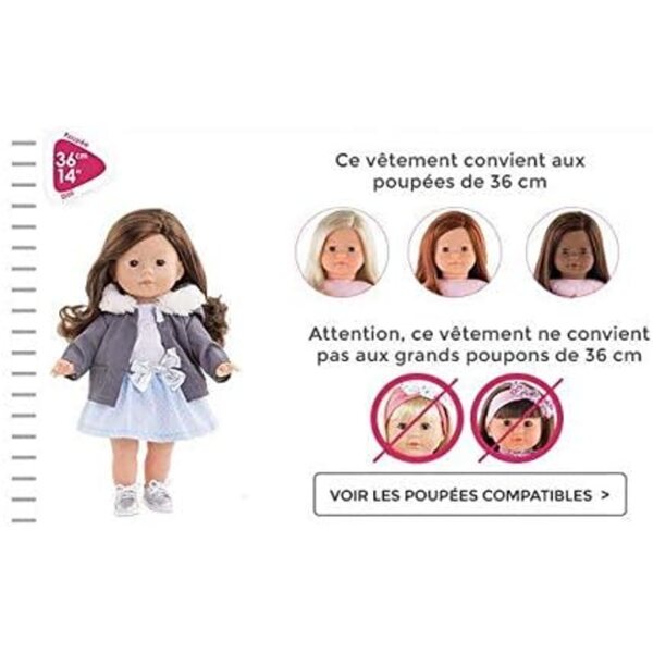 Höschenset für Ma Corolle 36 cm Puppen – Personalisierte Kleidung für Kinder ab 3 Jahren