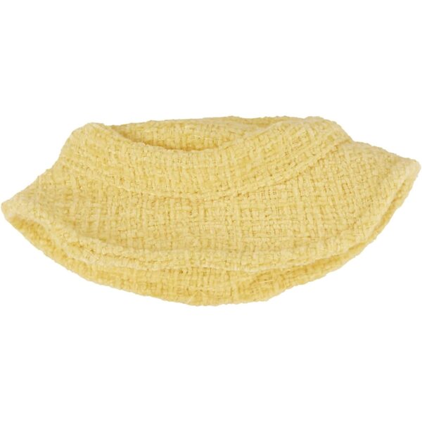 Heless Monster Styles 7513 Bouclé gelbes Kleid mit Hut für Monster 15 cm Kawaii