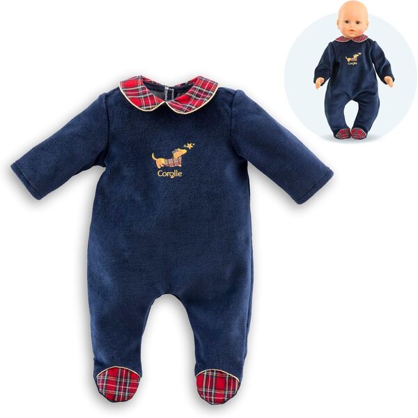 Corolle Pigiama per Bambole 42 cm - Abbigliamento Morbido e Facile da Indossare da 2 Anni