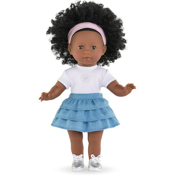 Gonna in jeans Corolle per bambole 36 cm, adatta dai 4 anni in su