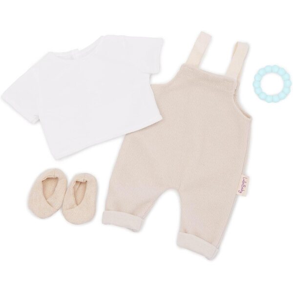 LullaBaby Outfit per Bambole 36 cm con Maglione, Scarpe e Accessori - Gioco Educativo 2+
