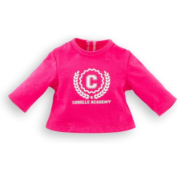 T-Shirt Fucsia per Bambole ma Corolle 36 cm, Vestiti Morbidi e Facili da Indossare