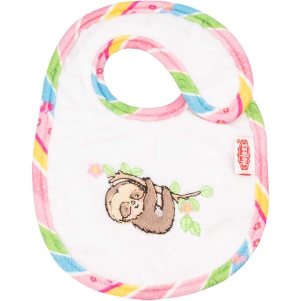 Bavaglino per bambole bradipo birichino Heless morbido per bambole 38-45 cm
